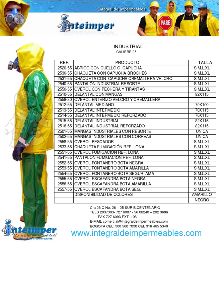 DELANTAL IMPERMEABLE MEDIANO NEGRO REF. 2512