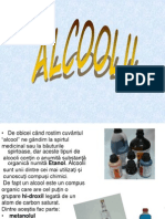 Proiect Chimie-Alcooli