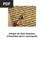 Artigos Do Baal Hasulam Traduzidos