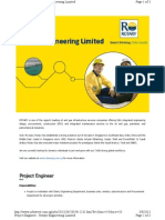 Rotary Project Engineer Job