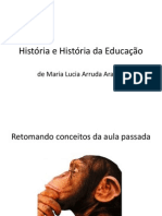 História e História Da Educação