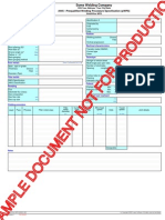 AWS - Prequalified Welding Procedure Specification (PWPS) : Joint Design Used Position