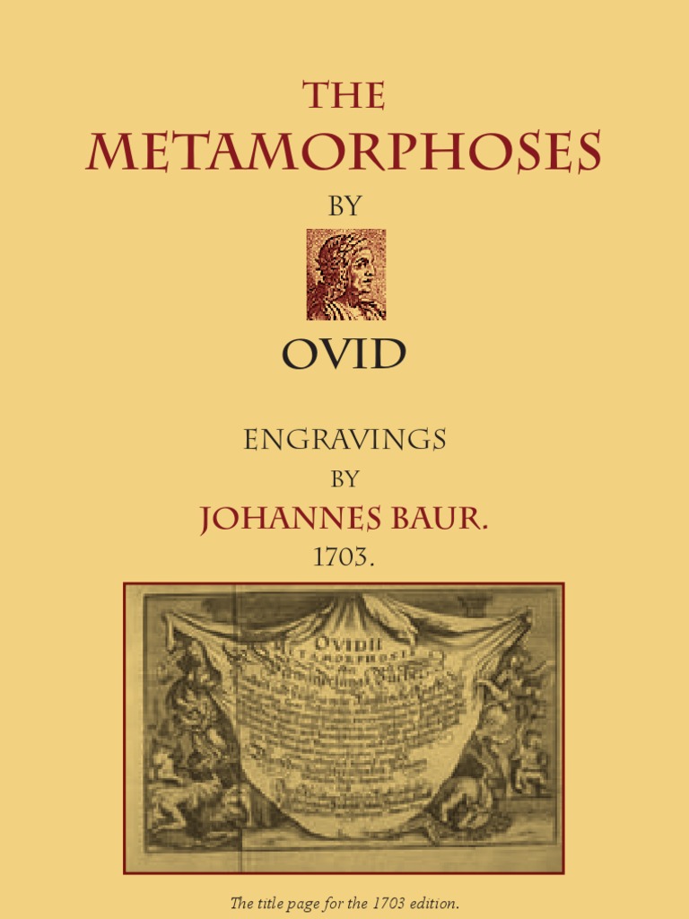 Ovid's Metamorphoses: 1703 Edition Illustrations | PDF | Printmaking ...
