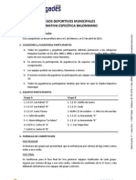 Normativa Especifica JDM 2012-2013