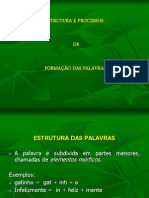 processos de formação de palavras