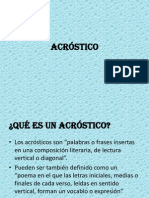 ACRÓSTICO