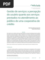 Gestão de serviços - a percepção do usuário quanto aos serviços prestados no atendimento ao público de uma cooperativa de crédito.pdf
