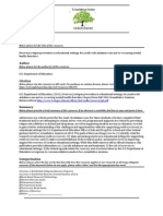 Recovery/Relapse Prevention in Educational Settings, For Youth With Substance Use & Co-occurring mental health disorders