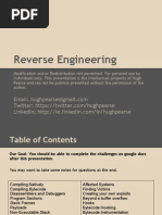 Download Reverse Engineering by hughpearse SN132717591 doc pdf