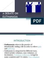 Debate On EUTHANASIA