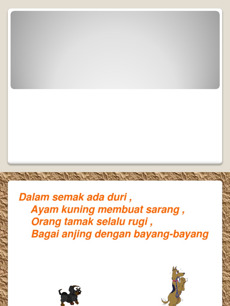 Pantun Haiwan Pdf