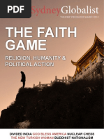 Download The Sydney Globalist Volume VIII Issue II - The Faith Game Religion Humanity and Political Action  by thesydneyglobalist SN132739737 doc pdf