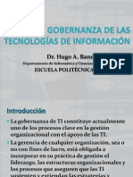 Gobernanza de Tecnologías de Información