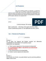 Act 1 Revision de Presaberes