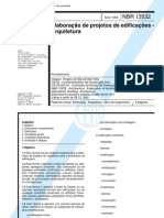 NBR - 13532 - Elaboração de Projetos de edificações-Arquitetura