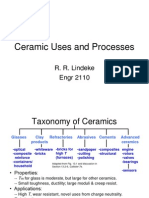 Ceramic Uses and Processes