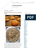 Crónicas Gastronómicas - GALLETAS CON CHISPAS DE CHOCOLATE - CHOCOLATE CHIP COOKIES PDF