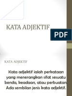 Kata Adjektif