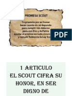 Promesa y Ley Scout