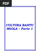 Cultura Bantu Parte 1