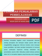 Penilaian Pengalaman Pembelajaran