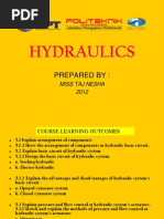 Lesson 14 - Hydraulics