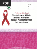 Download Pedoman Nasional Tatalaksana Klinis Infeksi HIV dan Terapi Antiretroviral pada orang Dewasa by Keyla Kehara Putri SN132776091 doc pdf