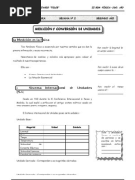 III BIM - FISI - 2do. año - Guía Nº 2 - Medición y Conversió