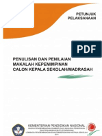 5 Juklak Penulisan Dan Penilaian Makalah Kepemimpinan Calon Kepala Sekolah Madrasah