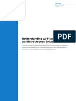 Understanding Wi-Fi and Wimax As Metro-Access Solutions