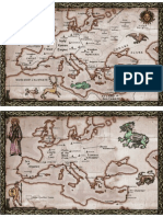 Dark Ages Vampire - Europe Map