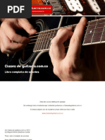 Todos Los Acordes de Guitarra Electrica | PDF | Acorde (Música) | Guitarras