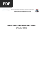 Triaxial Procedure