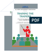 Train Trainers 3-Day Workshop