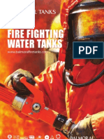 Fire Fighting Sprinkler Tanks