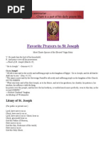 ST Joseph Novena Prayers