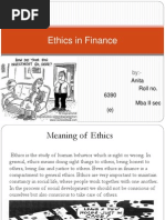 Download Ethics in Finance by Anita ppt by Alisha Sharma SN132797160 doc pdf