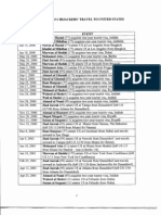 9/11 Commission List of Hijacker Visas and Entries Into US