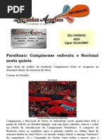 Paraibano Campinense Enfrenta o Nacional Nesta Quinta