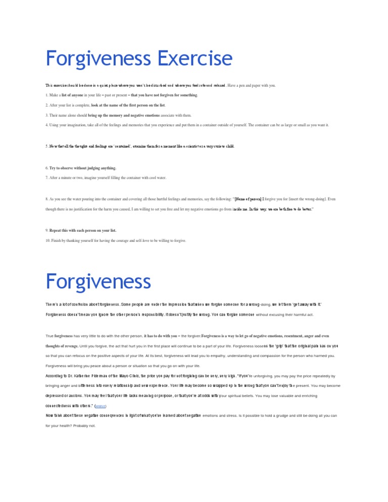 Exercise Emotions