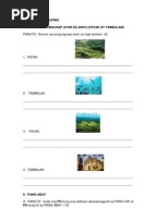 pang uri kaantasan 5 worksheets
