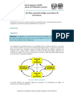 Diagrama de Flujo Pseudocodigo