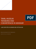Tamil-Muslim Tensions and Coexistence in Mannar