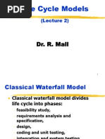 Life Cycle Models: Dr. R. Mall