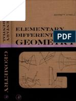 Elementary Differential Geometry - Oneill PDF