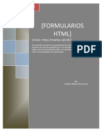 Formularios HTML - Por JEFM
