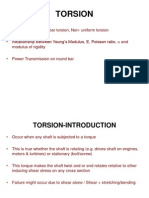 Torsion Fundamentals and Power Transmission