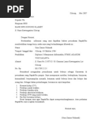 Surat Perjanjian Ganti Rugi