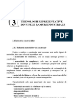 3.Tehnologii Reprezentative Din Unele Ramuri Industriale