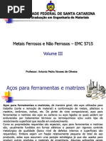 Metais Ferrosos e não-Ferrosos 3